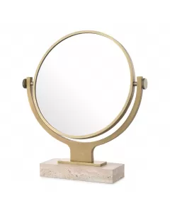 Briancon Travertine Mirror