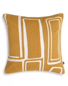 Ribeira White and Gold Cushion
