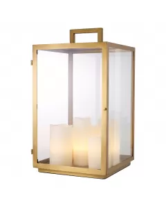 Debonair Antique Brass Table Lamp