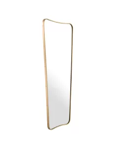 Vivienne Large Brushed Brass Mirror