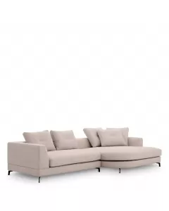 Moderno Small Sofa Aveiro Sand - Right Chaise