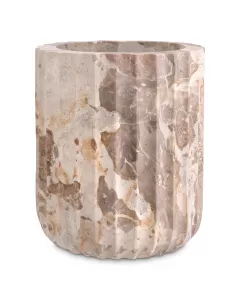 Nava Brown Marble Vase