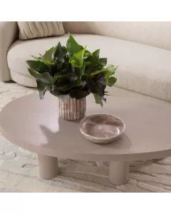 Nava Brown Marble Vase