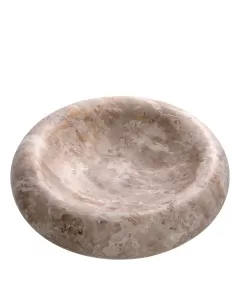 Lizz Small Brown Marble Bowl