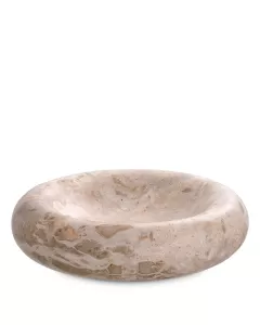 Lizz Brown Marble Bowl: Embrace luxury with this exquisite marble masterpiece from James Said