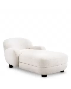 Udine Lyssa-Off White Chaise Lounge
