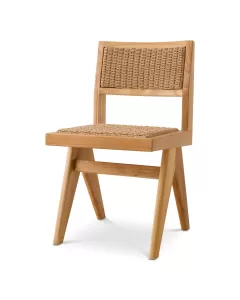 Niclas Outdoor Natural Teak Dining Chair