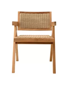 Kristo Natural Weave Indoor/Outdoor Dining Chair