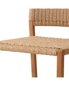Griffin Natural Weave Indoor/Outdoor Dining Chair