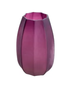 James Said presents the Tiara Purple Vase: A luxurious centerpiece for your space.
