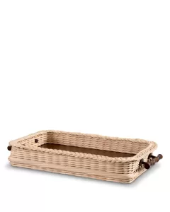 Fourt Natural Ratten & Classic Brown Small Tray