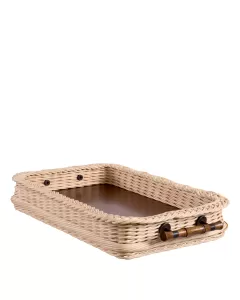 Fourt Natural Ratten & Classic Brown Small Tray