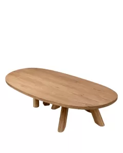 Bayshore Oak Wood Coffee Table 