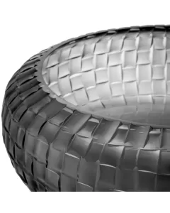 Varese Grey Glass Bowl
