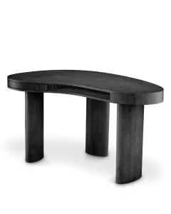 Vence Charcoal Grey Oak Desk
