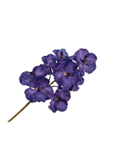 Orchid Vanda Artificial Purple Stem 79cm