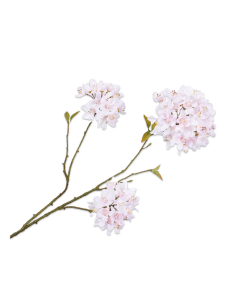 Blossom White/Pink Artificial Spray 70cm