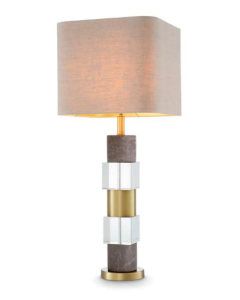 Cullingham Grey Marble Table Lamp