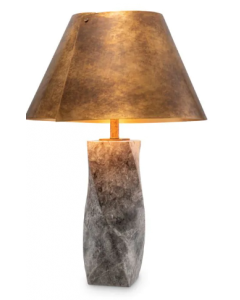 Camelia Grey Marble Table Lamp