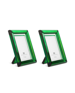 Theory Small Green Picture Frame Set of 2