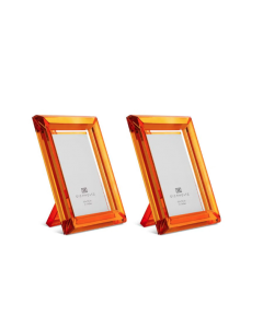 Theory Small Orange Picture Frame Set of 2