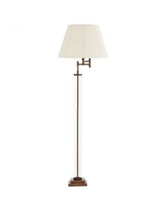 EICHHOLTZ BEAUFORT FLOOR LAMP BRASS