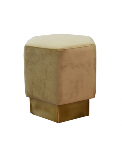 Asher Brass and Camel Stool