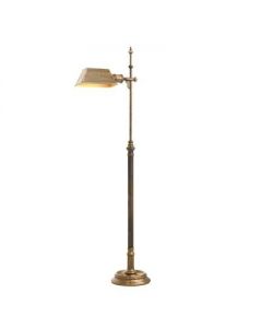 Charlene Brass Floor Lamp