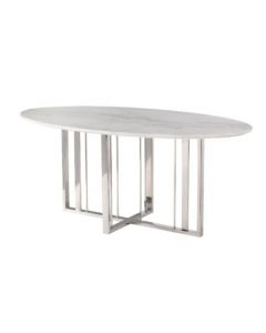 Fenty Stainless Steel Dining Table