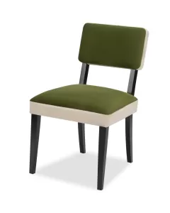 Alfama Baxter Green Dining Chair - Ex Display 