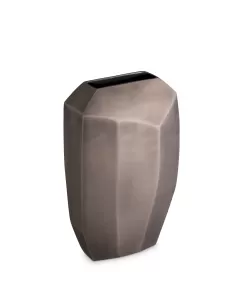 Linos Vase Nickel finish Small