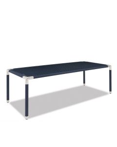 Marina Rectangular Dining Table 280cm With Blue Rope