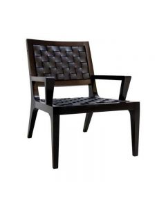 Elton Leather Arm Chair 