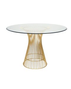 Powell Gold Leaf Dining Table