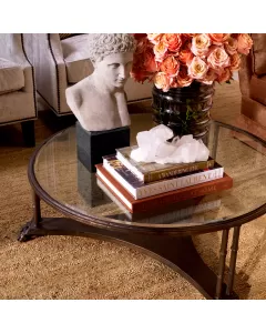 Lioness Bronze Coffee Table 