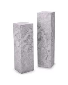 Lucca White Marble Small Column