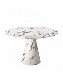 Eichholtz round dining table white 
