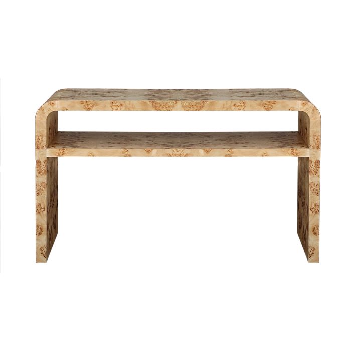 Marshall Burl Wood Console Table Now, Burl Wood Accent Table